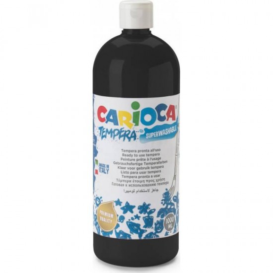Carioca Τέμπερα Δοχείο Black 1000 ml Carioca Τέμπερα Δοχείο Black 1000 ml